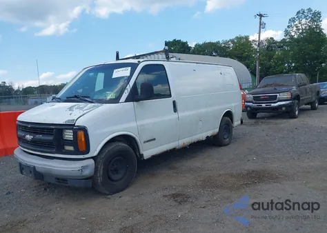 2002 Chevrolet Express from USA, damaged, VIN 1GCFG25MX21166715